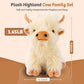Marysun Microwavable Highland Cow Stuffed Animal - Weighted Stuffed Animal Plush, Heating Pad, Cozy Gift for Girls|Women|Kids|Elderly People, 9.8in
