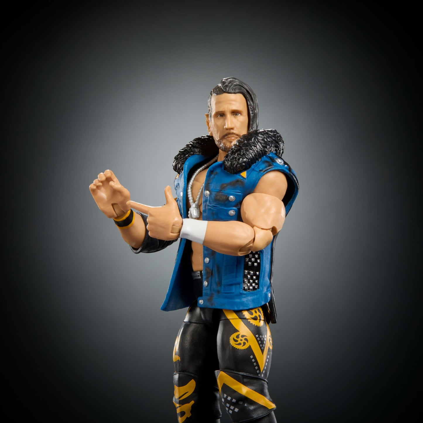 Mattel WWE Elite Action Figure & Accessories, Series #124 Set, 6-inch Collectible Akex Shelley with 25 Articulation Points & Swappable Hands