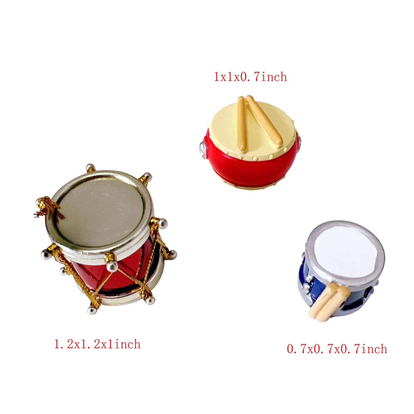 Anrher 25pcs Mini Musical Instruments Decoration Piano Violin Trumpet Guitar Saxophone Drum Dollhouse Accessory Sets