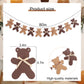 We Can Bearly Wait Teddy Bear Garland -Teddy Bear Birthday or Gender Reveal Banner, We Can Bearly Wait Baby Shower Decorations