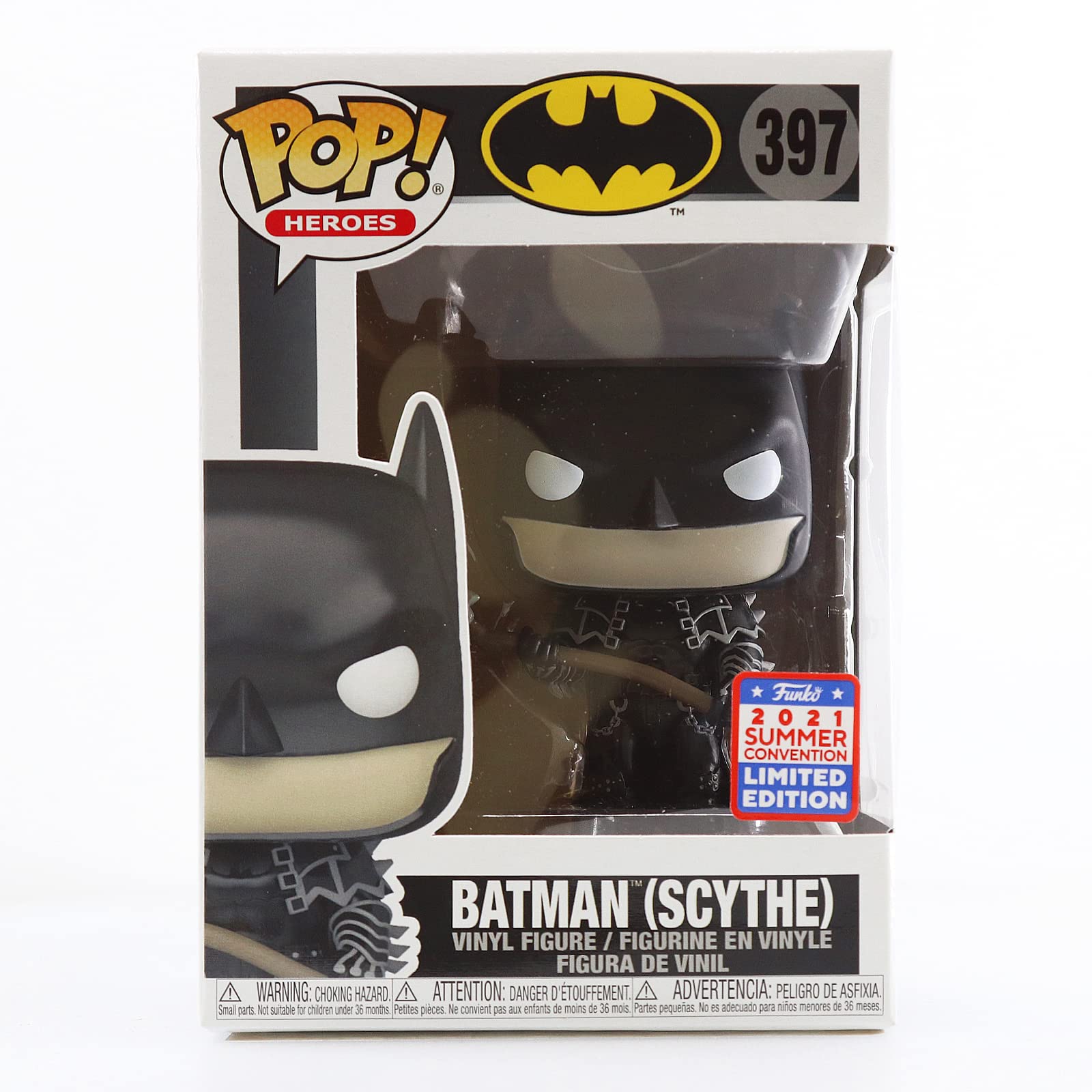 Funko Batman with Scythe Pop Vinyl Figure, Black