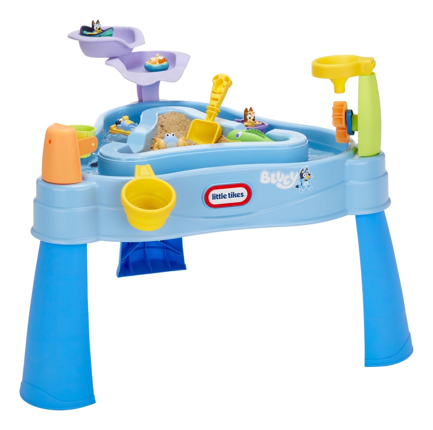 Little Tikes Bluey Water Table with 6 Accessories, Bluey Active Play, for Boys and Girls Ages 1-6 Years