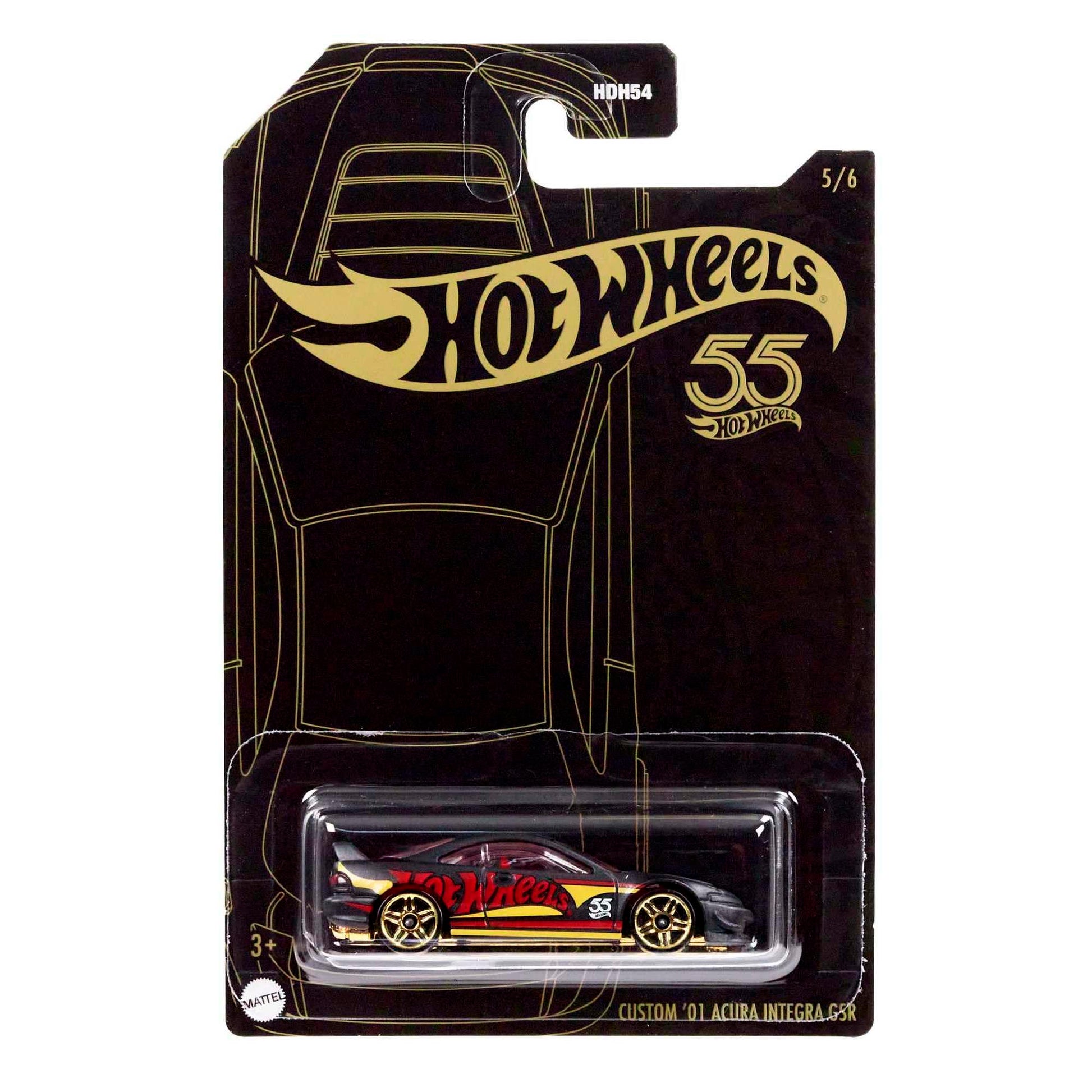 Hot Wheels (HDH54) 55th Anniversary Series 5/6 - Custom '01 Acura Integra GSR (Exclusive)