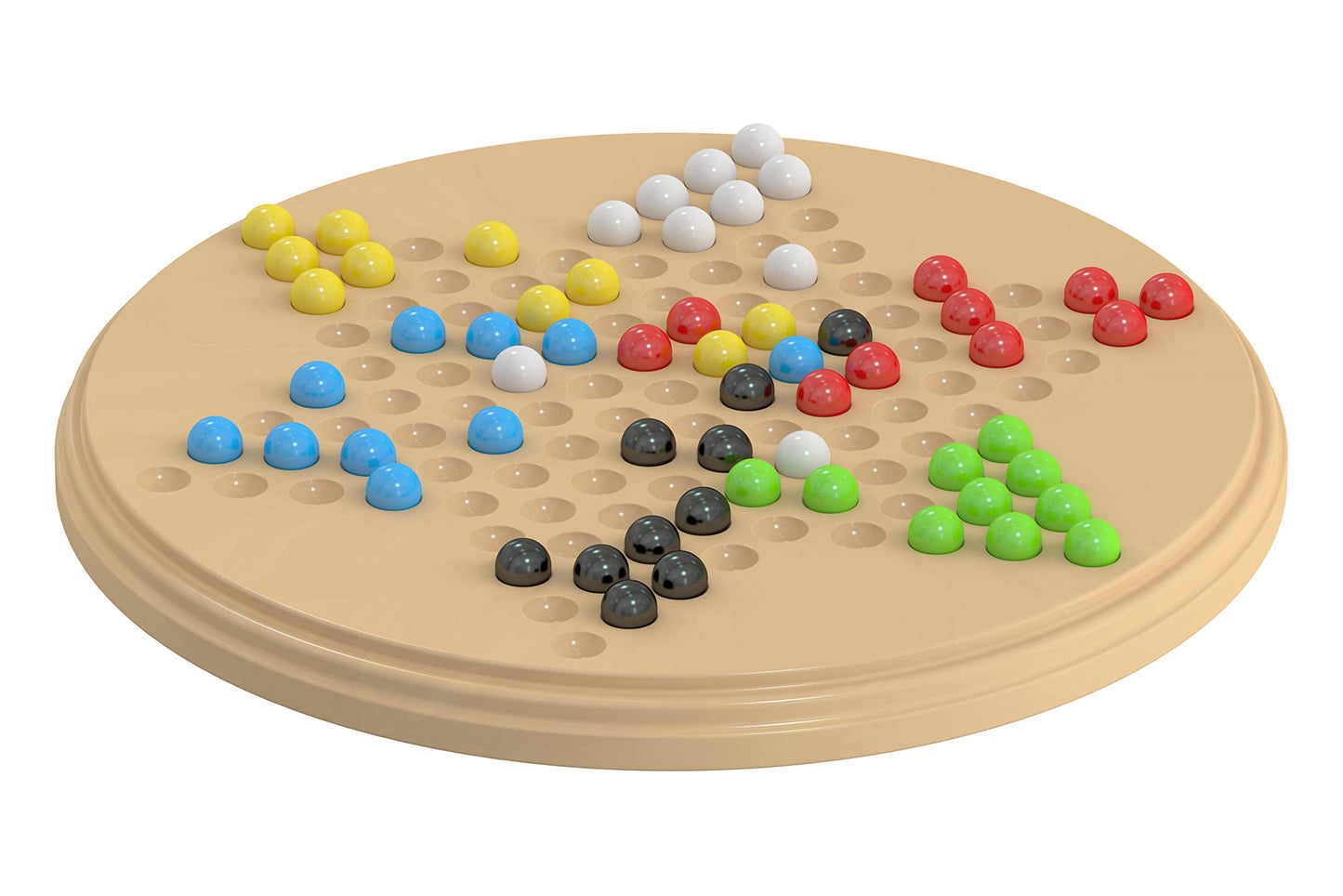 DODHEG 60 Pcs Acrylic Glass Marbles 0.63 inch Multicolor