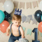 Navy Blue Birthday Crown For Kids - 1st Birthday Crown,1st Birthday Party Supplies