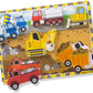 Melissa & Doug Construction Chunky Puzzle, 1 EA