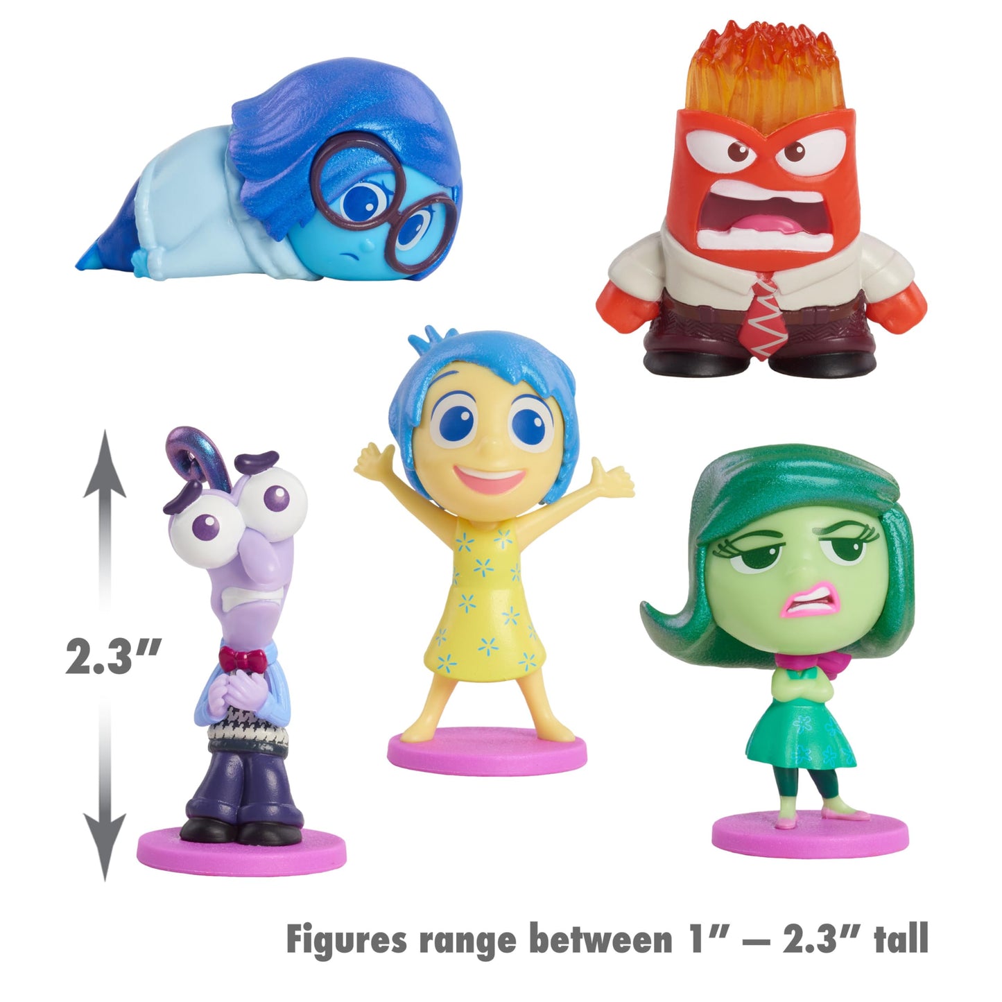Disney and Pixar Inside Out 2 All the Feels Figure Set by Just Play