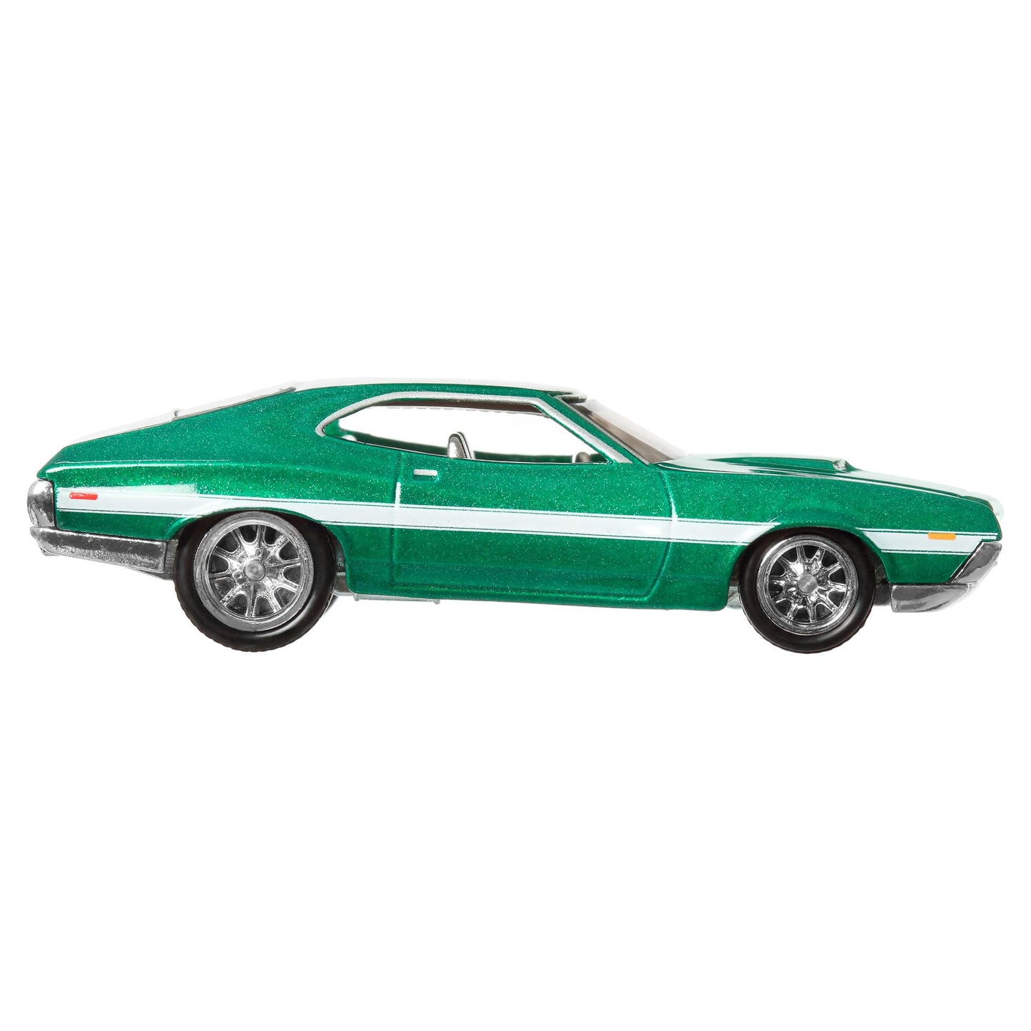 Hot Wheels Premium Fast & Furious 1972 Ford Gran Torino Sport, 1:64 Scale, Green