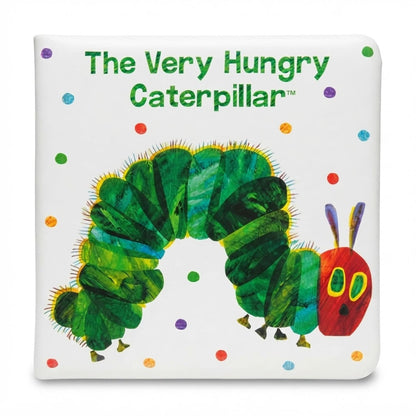 Kids Preferred World of Eric Carle The Very Hungry Caterpillar 6 Inch Vinyl Bath Book Bath Tub Toy Perfect for Water Play and Learning for Ages 18
