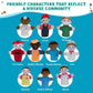 Get Ready Kids Community Helper Hand Puppet Set - 10 Soft Career Puppets