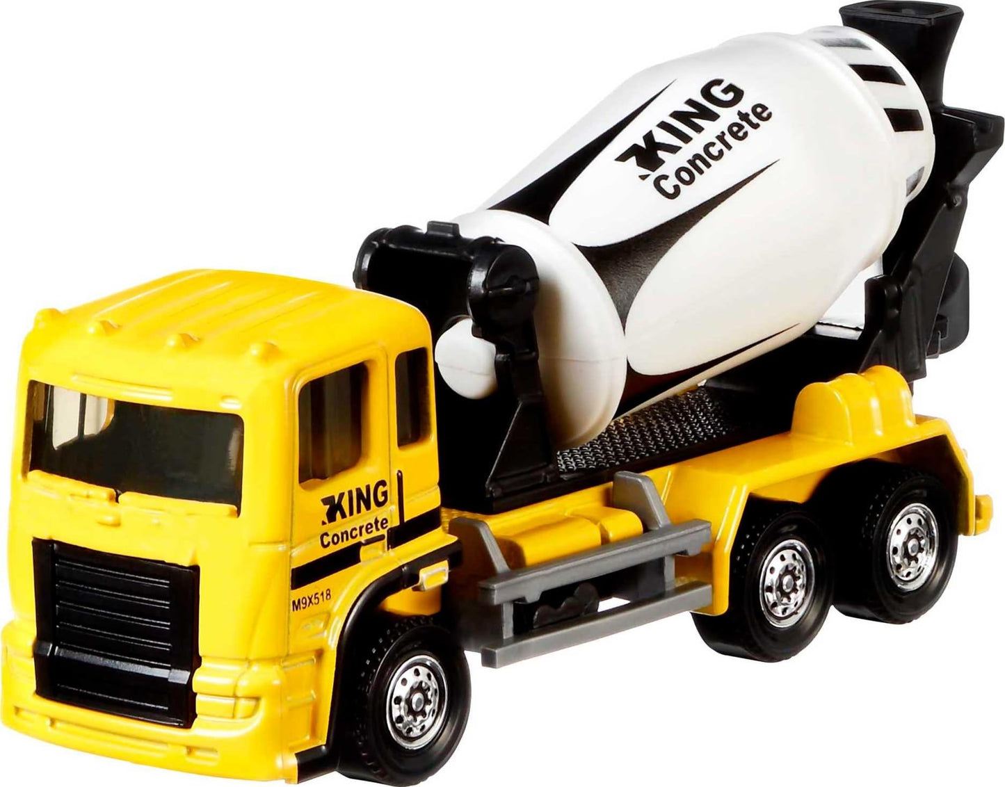 Matchbox Working Rigs 4-Pack, Set of 4 Toy Construction Trucks & Equipment with Moving Parts (Styles May Vary)