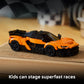 LEGO Speed Champions McLaren W1 Race Car Toy for Boys & Girls, Ages 9+ - Building Set for Pretend Play & Display w/1 Driver Minifigure - Gift Idea