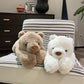 FoxVilla 4lbs Polar Bear Weighted Stuffed Animals, 24 inch Weighted Plush Stuffed Animals for Adults, Cute Soft Weighted Plush Throw Animal Pillow