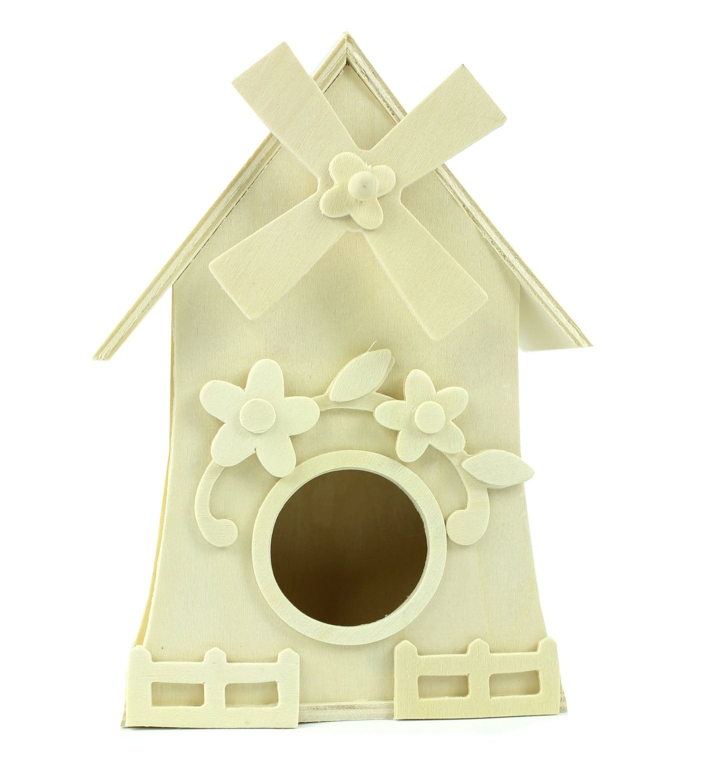 MasterPieces Works of Ahhh Windmill Birdhouse Large Wood Paint Kit