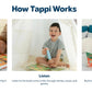 Tappi Interactive Learning System for Kids (Ages 2-6) - Starter Set with 3 Books + Tappi Play Pen - Screen-Free Sounds, Music & Games