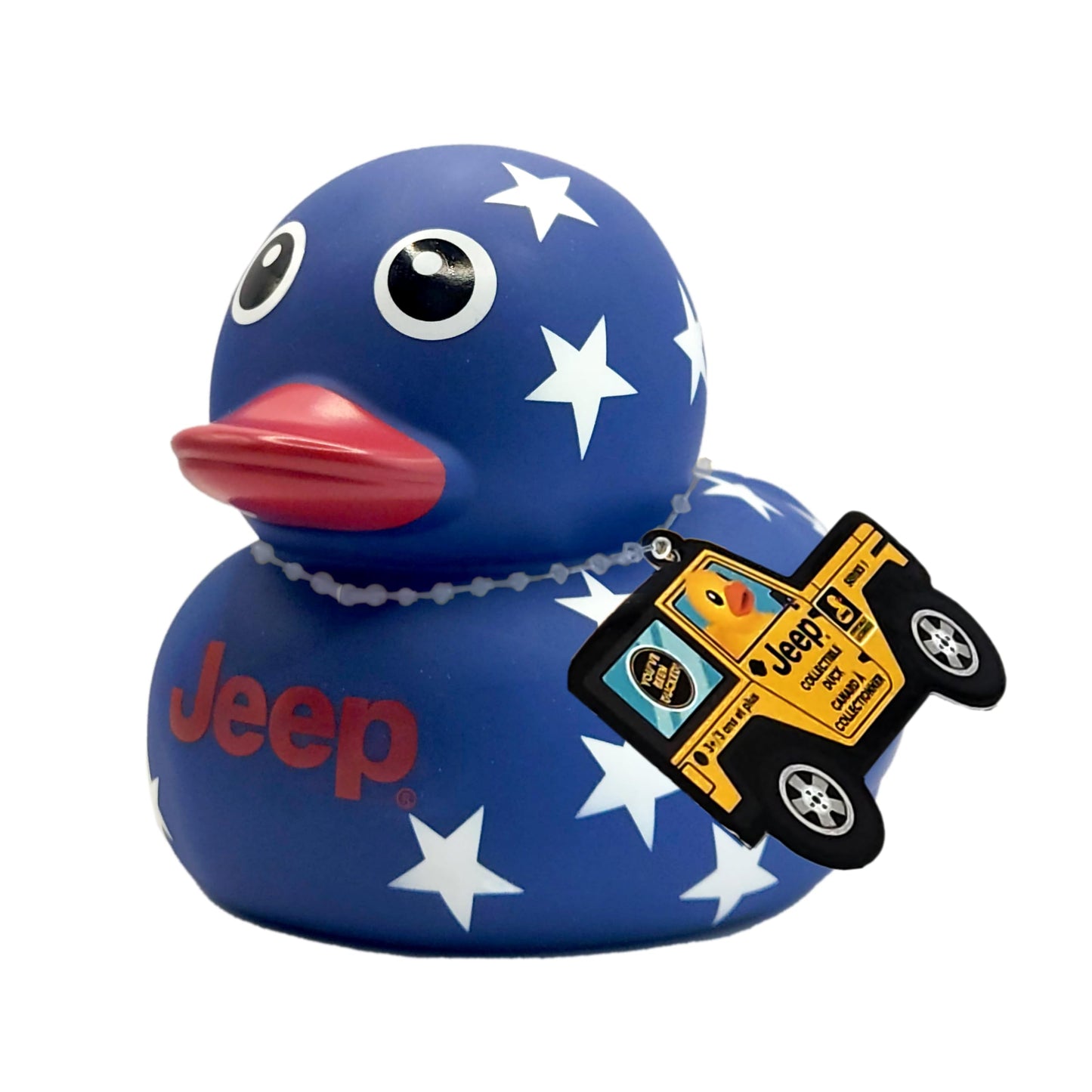 Jeep Ducks | Officially Licensed 7 Inch Vinyl Duck | Jeep Ducking and Collectible Bath Toy | Ages 3 and Up [Colors/Style May Vary]