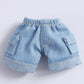 XiDonDon Doll Clothes Pants Shorts for ob11,1/12 bjd,Molly,Body9,GSC Body bjd Doll Clothes Doll Accessories (Denim Blue)