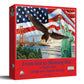 SUNSOUT INC - from Sea to Shining Sea - 1000 pc Jigsaw Puzzle by Artist: Higgins Bond - Finished Size 20" x 27" Fourth of July - MPN# 45826