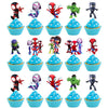 30pcs Friends Cake Decorations with 30pcs Cupcake Toppers Party Supplies for Kids Birthday Decorations