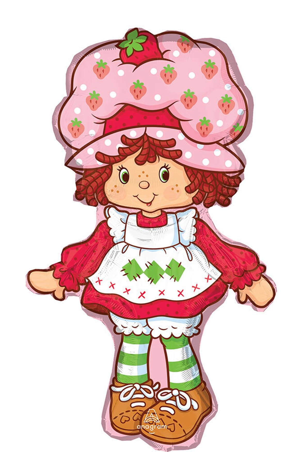 Birthday Party Supplies Strawberry Girl Shortcake Jumbo Shape Balloons