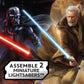 STAR WARS Construct Your Own Lightsabers, Build 2 Lightsabers for Kids, OBI Wan Kenobi Lightsaber & Darth Vader Lightsaber, 6 Year Old Boy Gifts, Toys