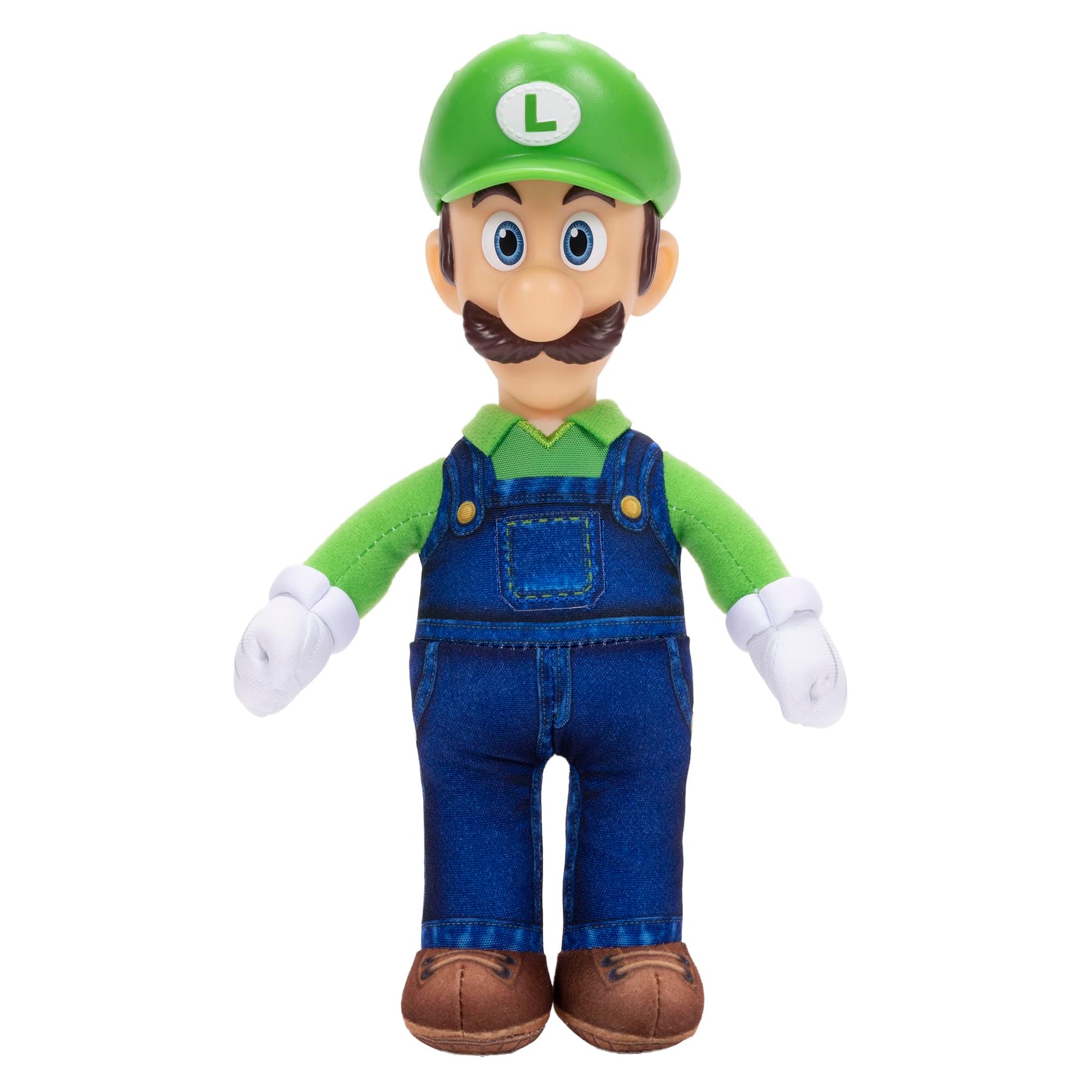 The Super Mario Galaxy Movie - 9" Plush 3-Pack Bundle Series 1 - Premium Detail Roto Head Plush, Includes Mario, Luigi, and Princess Peach Characters!