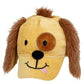 amscan Deluxe Fabric Hat | Party Pups Collection | Party Accessory,Brown/Light Brown,6" x 10"