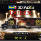 Revell 3D Puzzle Queen Band Tour Truck Trailer 50th Anniversary RV00230 Model