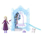 Mattel Disney Frozen Elsa Small Doll & Winter Animal Playset with Fox and Bird Figures, Slide & Accessories, Storytime Stackers ICY Animal Hideaway