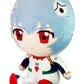 Great Eastern Entertainment Evangelion New Movie - Rei Ayanami Plug Suit Sitting Plush 12" H