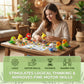 BOIQJSI 12 Styles Cute Parrot Bird Mini Building Blocks Set, Animal Party Favors Brick Kit, Collectible Desk Decor Ideal for Relaxation and Gifting.