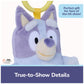 GUND Bluey Sensory Take-Along Toy, 7-Inch Teething Ring Rattle Stroller Toy