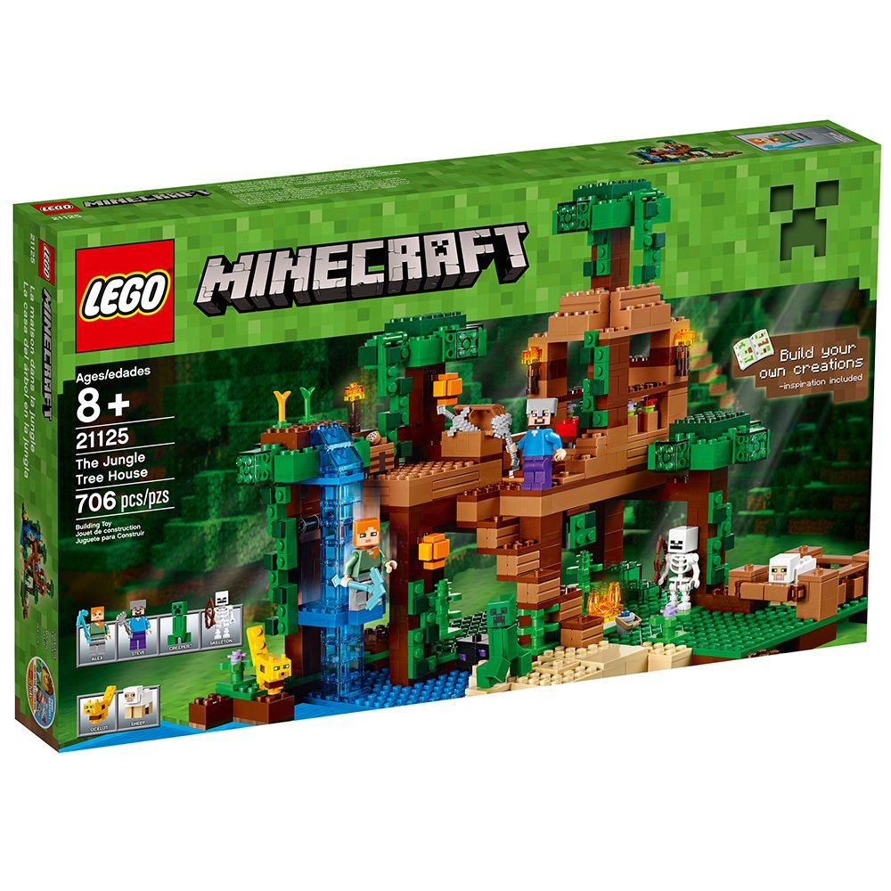 LEGO Minecraft The Jungle Tree House 21125