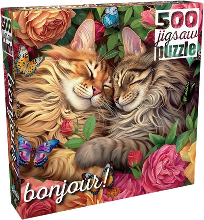 Buffalo Games - Cats in Love - 500 Piece Jigsaw Puzzle for Adults
