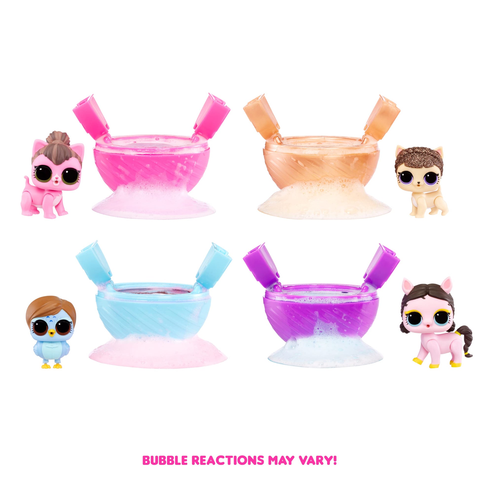 L.O.L. Surprise! Bubble Surprise Pets - Collectible Doll, Pet, Surprises, Accessories, Bubble Surprise Unboxing, Bubble Foam Reaction - Great Gift