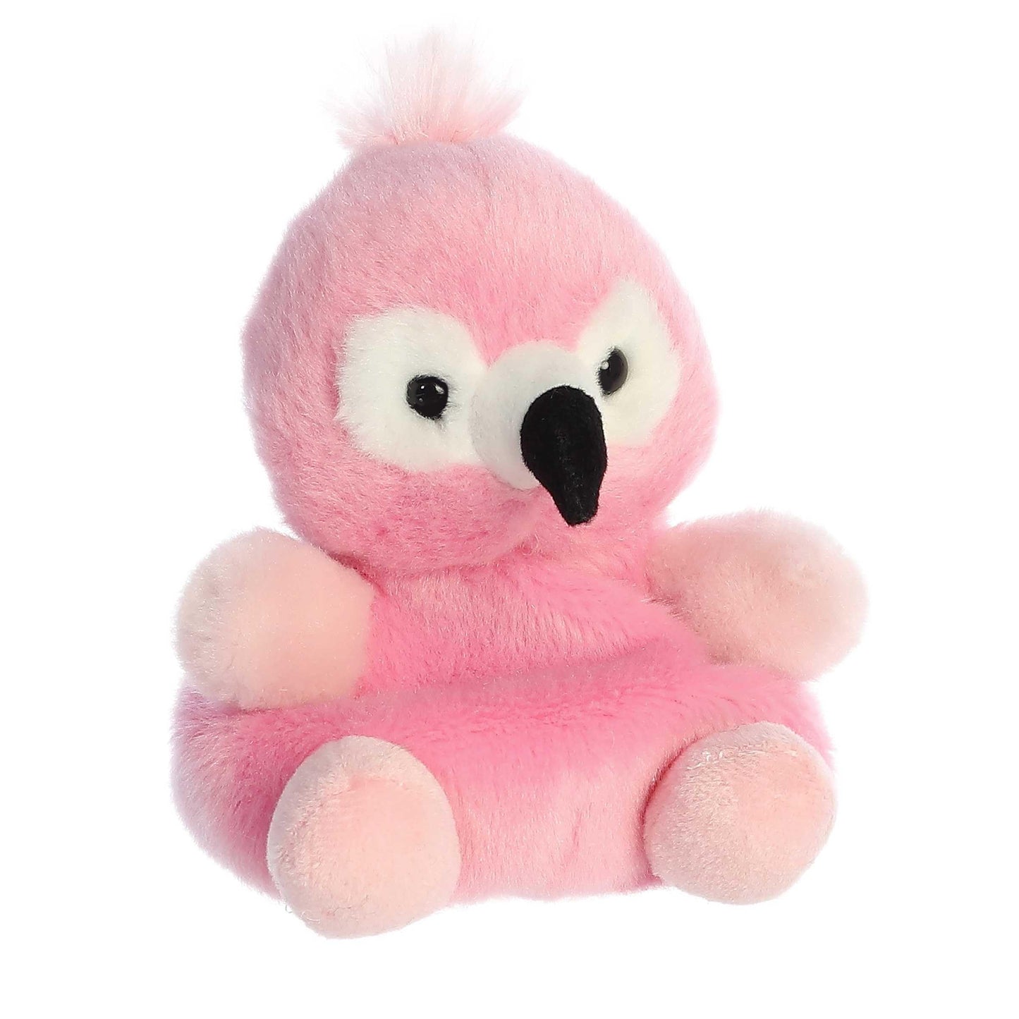 Aurora® Adorable Palm Pals™ Pinky Flamingo™ Stuffed Animal - Fun Collectible Plush for Kids and Adult Collectors - Perfect for Decorating Rooms
