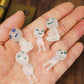 Miniature Cute Glow Elves, Dollhouse Mini Resin Glow Elves, for Fairy Garden, Terrarium, Halloween, Landscape Garden, Potted Plants Decoration (10PCS)