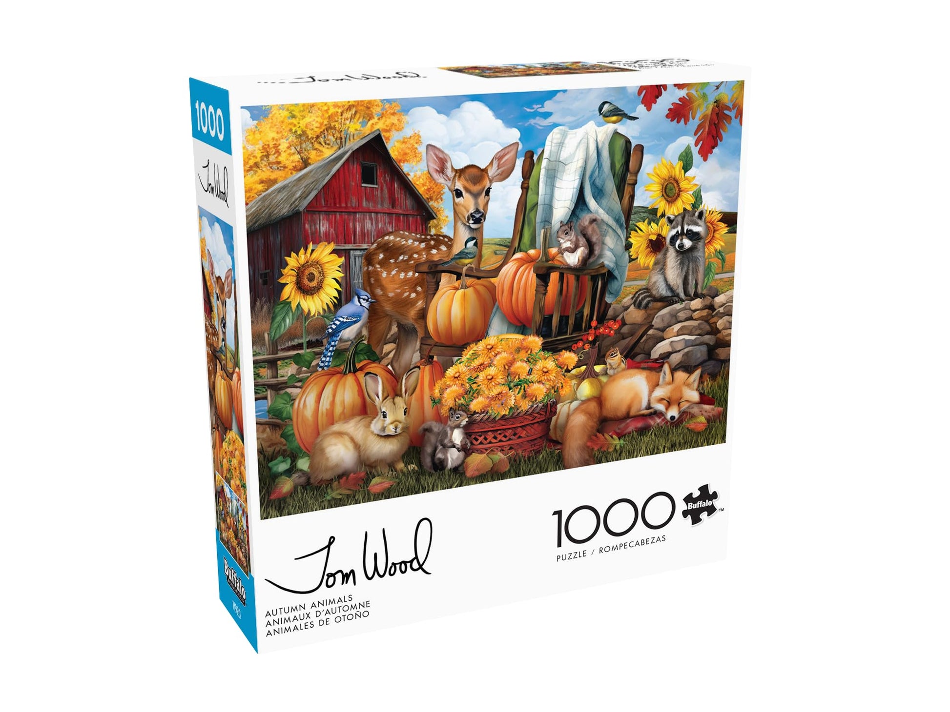 Buffalo Games - Autumn Animals - 1000 Piece Jigsaw Puzzle for Adults