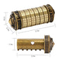 Cryptex Da Vinci Code Money Puzzle Box with Hidden Compartments Valentine's Day Gifts for Girlfriend Gifts for Men (Brass)