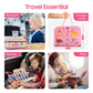 HumorPlay Busy Board Montessori Toys for 1,2,3 Year Old Girl Gifts, Sensory Educational Busy Book for Toddlers 1-3 Age, Christmas Birthday Gift