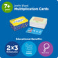 Learning Resources Jumbo Visual Multiplication Cards - Math Manipulatives, Montessori Activity, Back to School, Classroom Must Haves