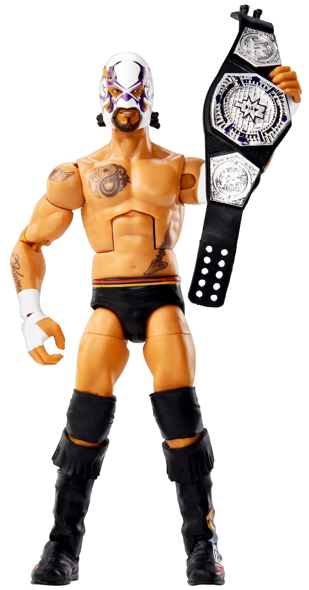 WWE Santos Escobar Elite Collection Series 87 Action Figure 6 in Posable Collectible Gift Fans Ages 8 Years Old and Up