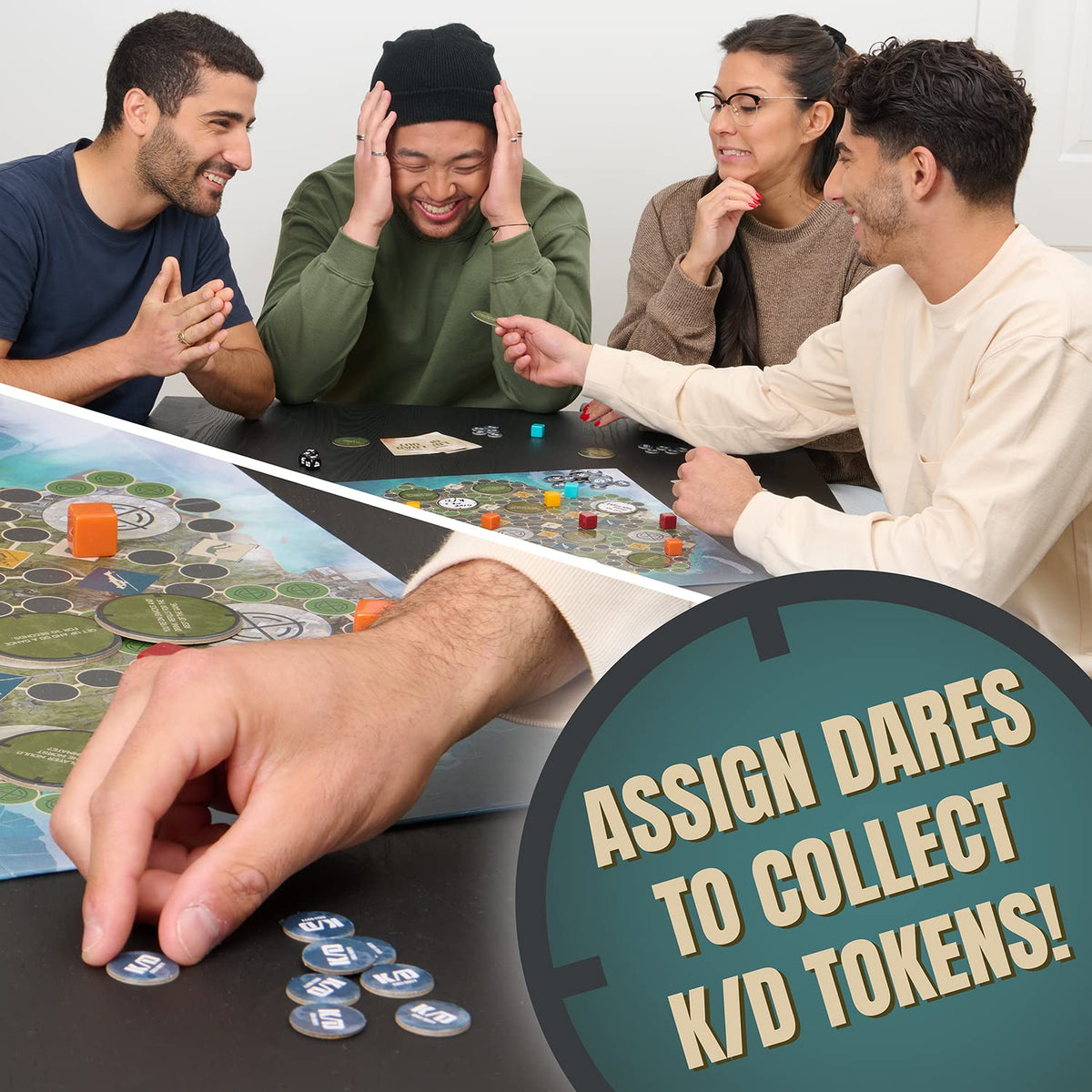 Call of Duty: K/D Party Game by Wilder - Board Games for Adults