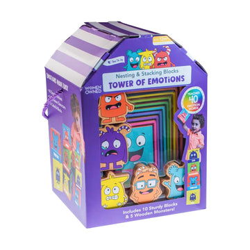 Open The Joy Tower of Emotions: Kids Emotional Intelligence Building Game, Mindfulness Activities, and Stress Relief Techniques for Ages 4 and Up