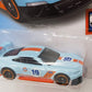 Hot Wheels 2019 Muscle Mania Custom '18 Ford Mustang GT 180/250, Light Blue and Orange