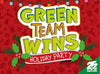 25th Century Games Green Team Wins Holiday Party - Strategy Board Game - for 3 to 12 Players and Ages 10+