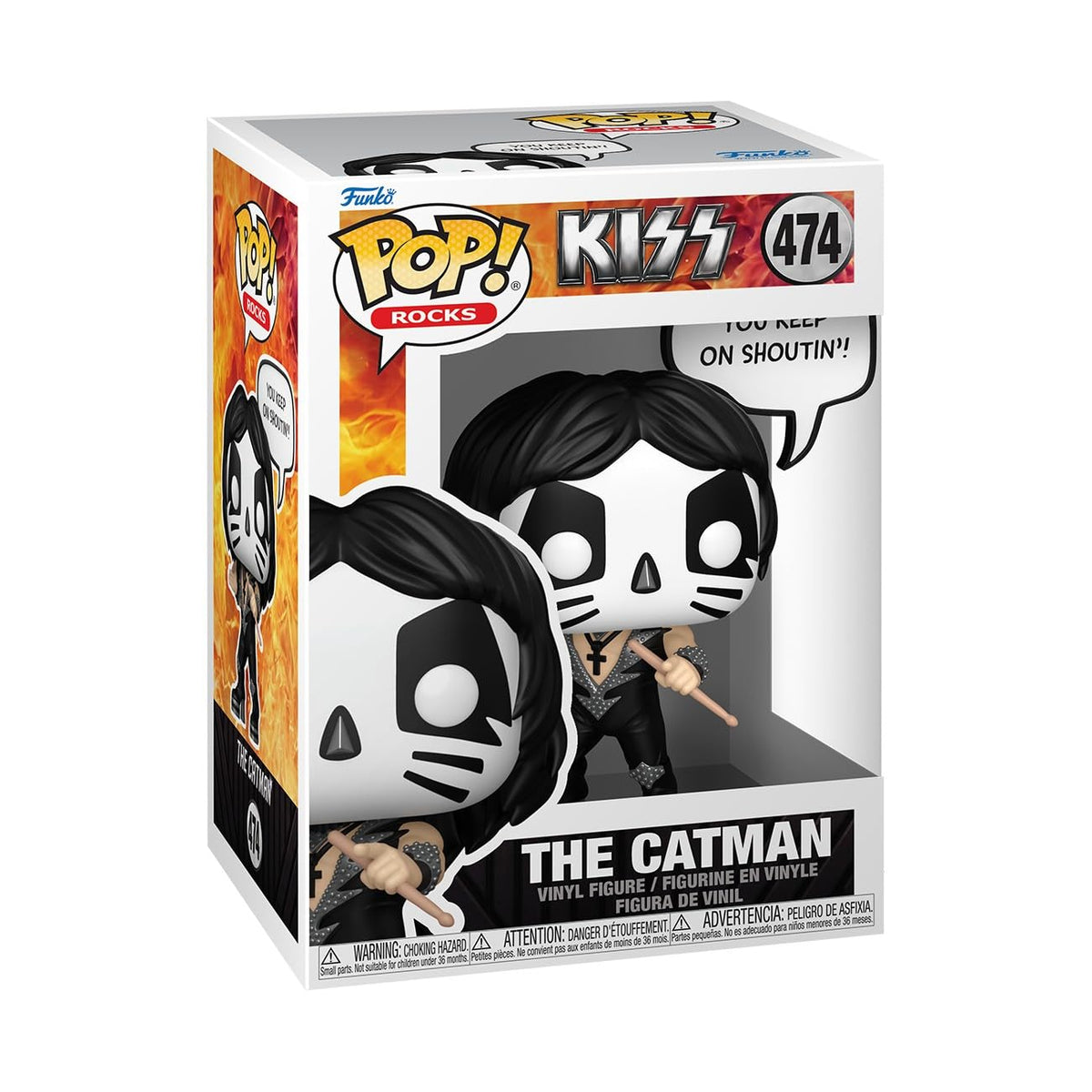 Funko POP! Sayings: KISS - The Catman (R&R All Night)