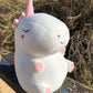Plushland Soft Plush Unicorn Pillow Stuffed Animal Hugging White Throw Pillow Cushion Toy for Kids Teens Adult Gift Birthday, Valentine, Christmas