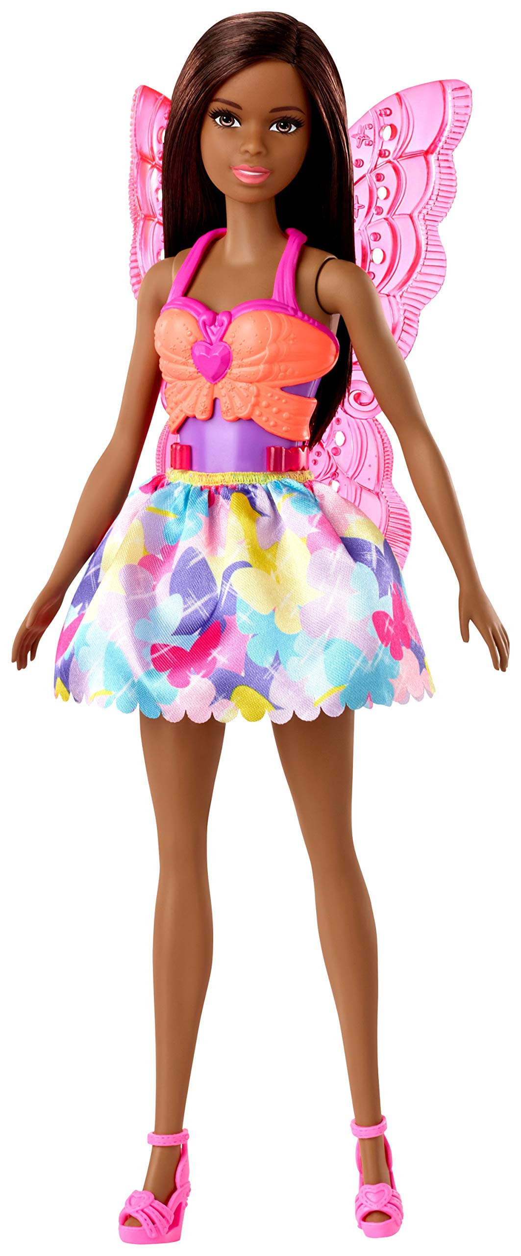 Barbie Dreamtopia Dress Up Doll Gift Set, Approx. 12-inch, Brunette with 3 Fashions