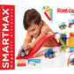 SmartMax Stunt Cars (Basic Stunt) STEM Magnetic Discovery Building Set with Moving Vehicles Featuring Safe, Extra-Strong, Oversized Building Pieces